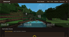 Desktop Screenshot of dokucraft.co.uk